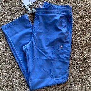 Figs Ceil Blue Yola - Skinny Scrub Pants M